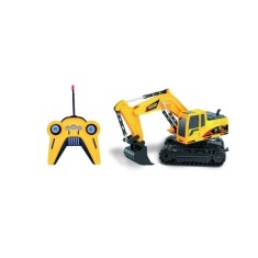 Escavator de jucarie cu telecomanda 2, 4 GHz, scara 1:20