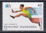 Andorra Spaniaolă 1984 - Jocurile Olimpice - Los Angeles, MNH