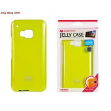 Husa Mercury Jelly HTC One M9 Lime Blister, Silicon