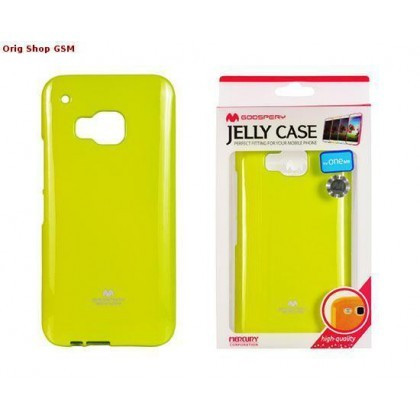 Husa Mercury Jelly HTC One M9 Lime Blister