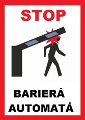 Placuta pentru bariera auto foto