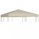 VidaXL Acoperiș de pavilion, bej, 3 x 3 m, 310 g/m&sup2;