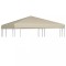 Gossi acoperis de pavilion, bej, 3 x 3 m, 310 g/m2