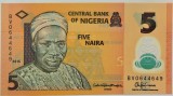 Cumpara ieftin BANCNOTA exotica 5 NAIRA - NIGERIA, anul 2015 *cod 823 = UNC POLYMER