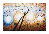 Cumpara ieftin Tablou pictat manual GIGANT living, dormitor, Copacul vietii (4) - 150x100cm ulei pe panza efect 3D, superb