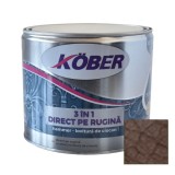 Email 3in1 pentru rugina, efect hammer, 2.5L, brun, cu aplicare directa