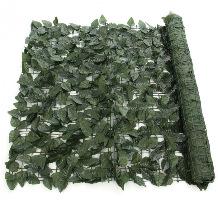 Gard artificial Tilia Basic, 100 x 300 cm, textil peliculizat