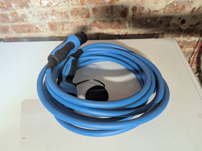 Cablu original de incarcare masini electrice, Mennekes, type 2