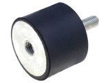 Atenuator vibrații M8 &Oslash;40mm gumă 30mm 1530N ELESA GANTER