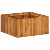 Strat &icirc;naltat de gradina, 50 x 50 x 25 cm, lemn masiv de acacia GartenMobel Dekor, vidaXL