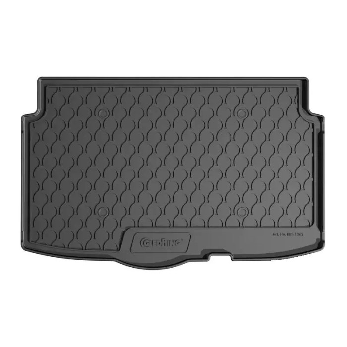 Tavita portbagaj cauciuc GLEDRING pentru HYUNDAI I20 Hatchback 2020- , pentru podea inferioara, (NU este cmpatibila la podea variabila)