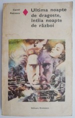 Ultima noapte de dragoste, intaia noapte de razboi &ndash; Camil Petrescu