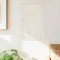Cuier de perete macrame, 40x80, bumbac - 2
