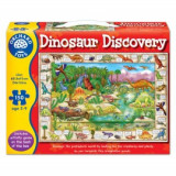 Puzzle in limba engleza Lumea dinozaurilor (150 piese) DINOSAUR DISCOVERY, orchard toys