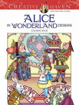 Creative Haven Alice in Wonderland Designs Coloring Book foto