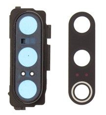 Geam Camera Xiaomi Mi 9, Negru + Rama, Swap Grad B