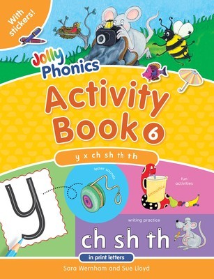 Jolly Phonics Activity Book 6 (in Print Letters) foto