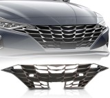 Grila masca fata HYUNDAI ELANTRA (AD), 2021-, model SEL, Fabricat in Korea, negru; cu Advanced Driver Assistance Systems (ADAS),