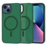 Husa pentru iPhone 13 - Techsuit HaloFrost&nbsp;MagSafe Series - Midnight Green