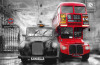 Fototapet 00698 Taxi si autobus in Londra