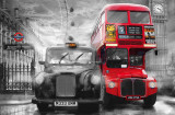 Cumpara ieftin Fototapet 00698 Taxi si autobus in Londra
