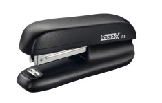 Capsator hartie 10 coli plastic negru caspe Nr 10 Rapid F5 Capsator plastic Rapid F5 10 coli cutie negru