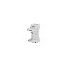 Stativ, DIN, pentru relee HR10, HR20, 5 pini, LOVATO ELECTRIC - HR1XS024S