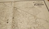 PLANUL MUNICIPIULUI PLOESTI 1937; scara 1:10000; dim.: 42.0x38.0 cm.