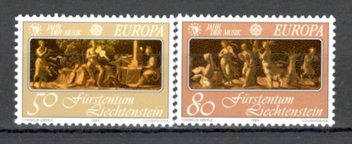 Liechtenstein.1985 EUROPA-Anul muzicii SE.620