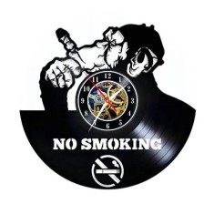 NO SMOKING- ceas de perete