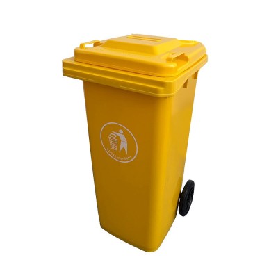 Container deșeuri 120L galben foto