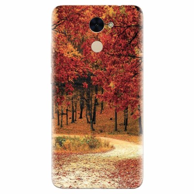 Husa silicon pentru Huawei Enjoy 7 Plus, Autumn foto