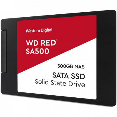 WD SSD 500GB RED 2.5 SATA3 WDS500G1R0A foto