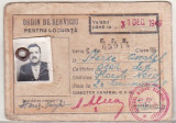 Bnk div CFR - ordin de serviciu pentru locuinta - 1949, Romania 1900 - 1950, Documente