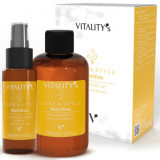 Set pentru par uscat Vitality&#039;s Care&amp;Style Nutritivo Rich Travel Kit 1x100ml 1x50ml