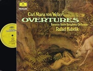 WEBER : Ouverturen ( vinil )