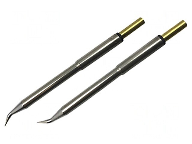 V&acirc;rf conic &icirc;ndoit 0,4mm pentru stație de lipit, 2 buc.