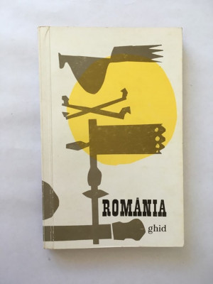 Romania, Ghid, Ed. Meridiane, 1968, autor Vasile Cucu, cu harta, stare excelenta foto