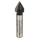 Bosch 2608628406 - Freza pentru canale in V 11x14x45 mm tija 8 mm 60 grade