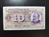 ELVEȚIA 10 FRANCI 1963