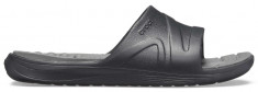 Papuci Crocs Reviva Slide Negru - Black/Slate Grey foto