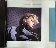 Anne Clark &lrm;&ndash; Pressure Points _ NM / NM cd muzica synth pop _ 10 Records, UK, 1986