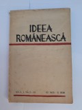 PAVEL COSTIN DELEANU IDEEA ROMANAEASCA ANUL I No.5 - 10 XI 1935 - II 1936