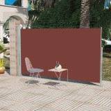 Copertina Laterala Retractabila Terasa Gossi, 160x300 cm, Maro, Poliester, Protectie UV, Vant