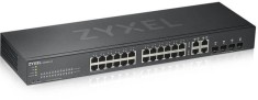 SWITCH ZYXEL, porturi Gigabit x 24, SFP x 4, managed, rackabil, &amp;quot;GS1920-24V2-EU0101F&amp;quot; (timbru verde 2 lei) foto