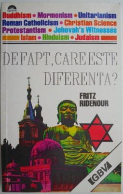 De fapt, care este diferenta? - Fritz Ridenour foto
