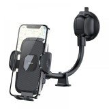 Suport auto Joyroom JR-ZS259 Long Arm Dashboard Mount, rotire 360 grade, Negru