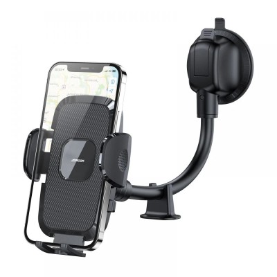 Suport auto Joyroom JR-ZS259 Long Arm Dashboard Mount, rotire 360 grade, Negru foto