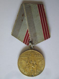 Medalie URSS:40 ani de la victoria in cel de-al Doilea Razboi Mondial 1945-1985