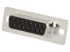 Conector Mufa D-Sub 15 pini Mamă Lipire Aurit Negru ENCITECH